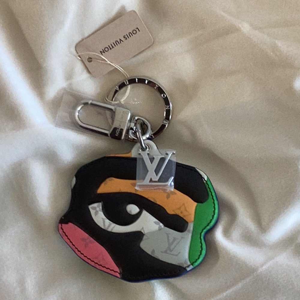 Louis Vuitton Multicolor Portrait Eye Keychain and Charm